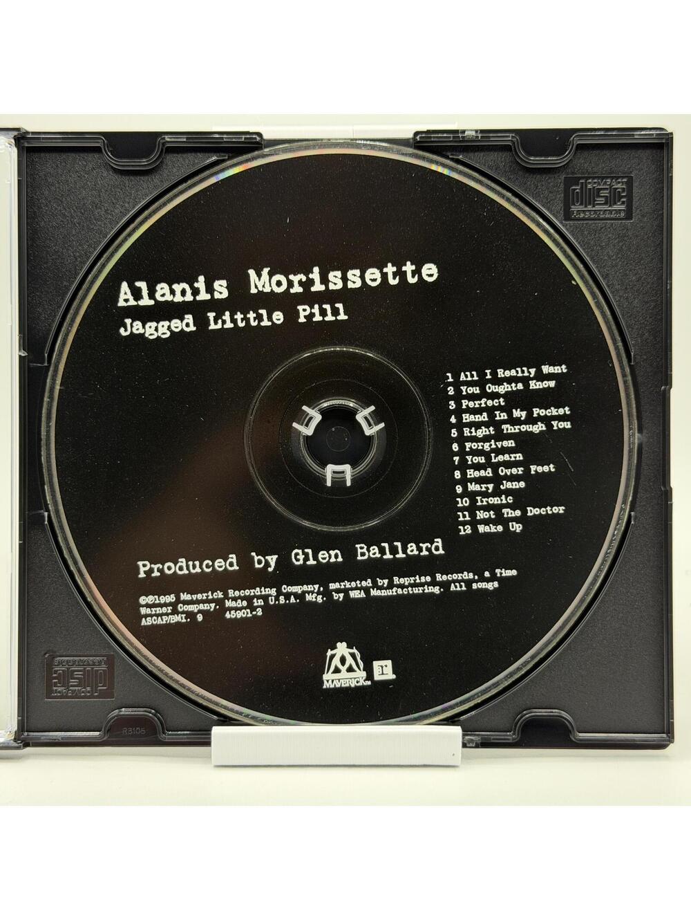 Alanis Morissette - Jagged Little Pill (1995) - Audio CD - Rock * Disc Only *